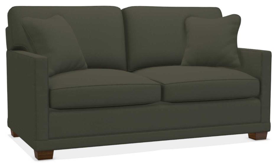 ★N〜W★ La-Z-Boy® Kennedy Charcoal Apartment Size Sofa | Store For