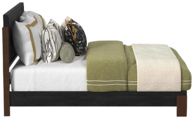 Flexsteel® Waterfall Deep Ebony King Panel Bed-3