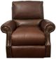 USA Premium Leather Furniture 7500 Almond/Pasiley Power Recliner-0