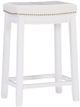 Linon Claridge White Counter Stool-0