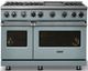 Viking® 7 Series 48" November Sky Pro Style Gas Range with Griddle-2