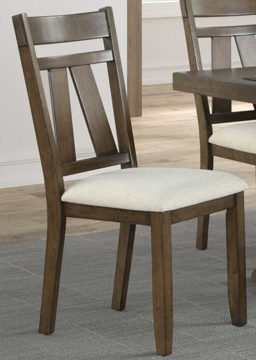 Lifestyle 2-Piece Light Brown Side Chair Set
