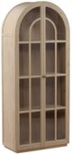 Dovetail Furniture Freyja Light Natural Cabinet-0
