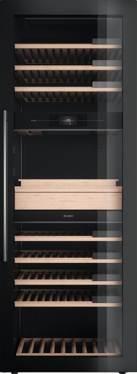ASKO Elements 28" Matte Black Wine Cooler-0