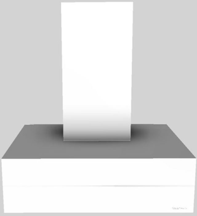 Vent-A-Hood® 30" White Contemporary Wall Mounted Range Hood-0