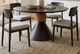 Liberty Furniture Briarcrest 5-Piece Dark Smoke/Taupe Round Optional Pedestal Dining Table Set-0