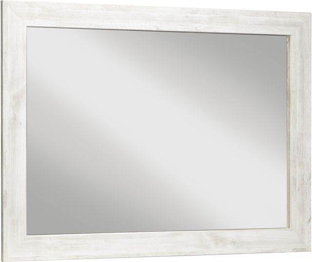 Signature Design by Ashley® Paxberry Whitewash 67" Dresser and Mirror-2