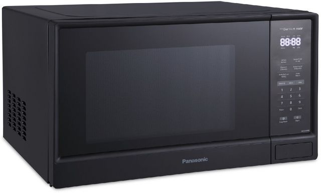 Panasonic® Genius® 1.3 Cu. Ft. Black Countertop Microwave-1