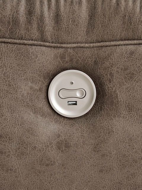 Signature Design by Ashley® Stoneland Fossil Power Rocker Recliner-3