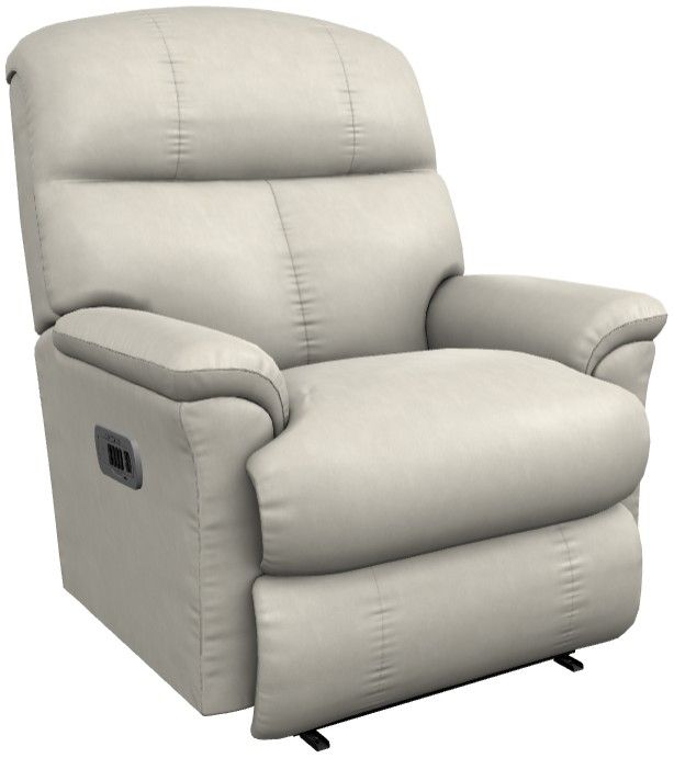 La-Z-Boy® Reed Dusty Leather Power Wall Recliner with Headrest and Lumbar-0