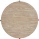 Signature Design by Ashley® Dyonton Light Grayish Brown Top Coffee Table with Gunmetal Base-3