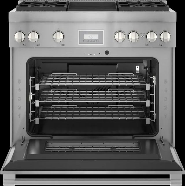 Thermador® Pro Harmony® 36" Stainless Steel Pro Style Dual Fuel Range-1