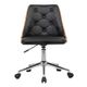 Armen Living Diamond Tufted Black Office Chair-2