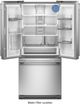 KitchenAid® 19.68 Cu. Ft. PrintShield™ Stainless Steel French Door Refrigerator with Interior Dispense-1