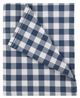 Olliix by Woolrich Flannel Blue Buffalo Check California King Cotton Sheet Set-2