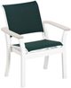 Telescope Casual Customizable Leeward Fabric/Plastic Outdoor Sling Stacking Cafe Chair with Rustic Arms-0