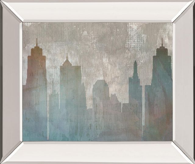 Classy Living Louis Dunca-He Urban Reflections 26"W Wall Art-0