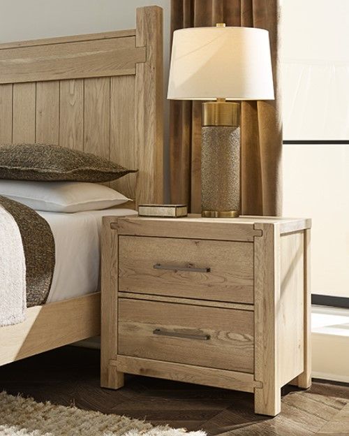 Artisan & Post by Vaughan-Bassett Joinery Natural Oak Nightstand-2
