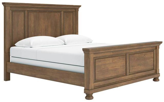 Signature Design by Ashley® Vandenmore Medium Brown King Panel Bed-0