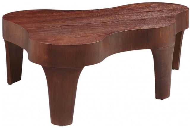 Meridian Furniture Oakley Bown Walnut Coffee Table-3