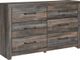 Signature Design by Ashley® Drystan 3-Piece Multi Full Panel Headboard Bed Set-2