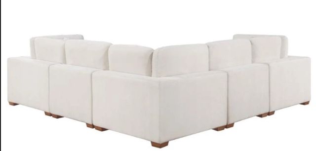Coaster® Lakeview 6-Piece Ivory Upholstered Modular Sectional Set-2