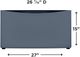 Electrolux® Luxury-Glide® 27" W x 15" H Denim Blue Laundry Pedestal-1