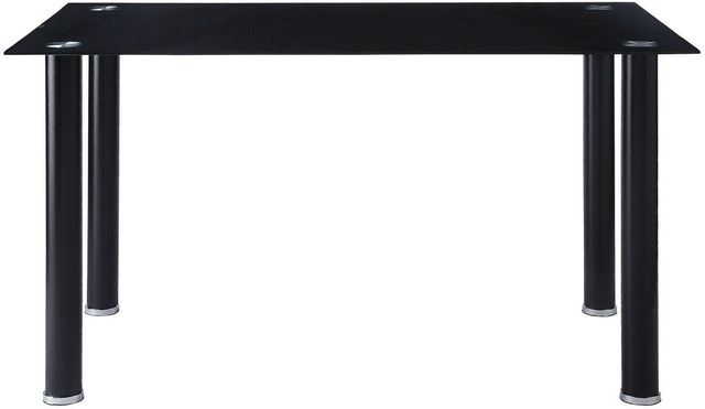 Homelegance® Florian Black Glass Dining Table-1