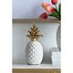 A & B Home White Pineapple Accent-4