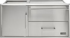Coyote® 42" Outdoor Living Stainless Steel Warming Drawer And Access Doors