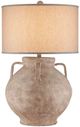 Currey & Company Pompeii Brownish Gray Table Lamp-1