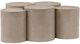 Meridian Furniture Dimple 5-Piece Taupe Modular Nesting Coffee Table Set-0