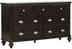 Homelegance® Marston Dark Cherry Dresser-0