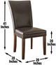 Steve Silver Co. Hartford Brown Side Chair-2