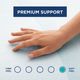 Tempur-Pedic® TEMPUR-Adapt® + Cooling 3" Soft California King Mattress Topper-4