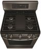 LG 30" Freestanding Single Oven Gas Range-Black Stainless Steel-3