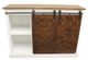 American Heartland Manufacturing Rustic 57" Two-Tone Mosaic Tall TV Stand-1