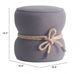 Zuo® Tubby Gray Ottoman-2