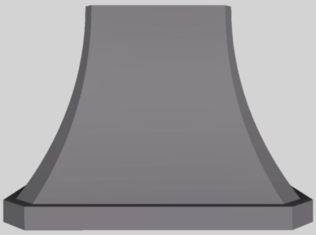 Vent-A-Hood® Designer Series 42" Gunsmoke Island Range Hood-0
