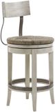 Lexington Home Oyster Bay Merrick Beige Swivel Counter Stool-0