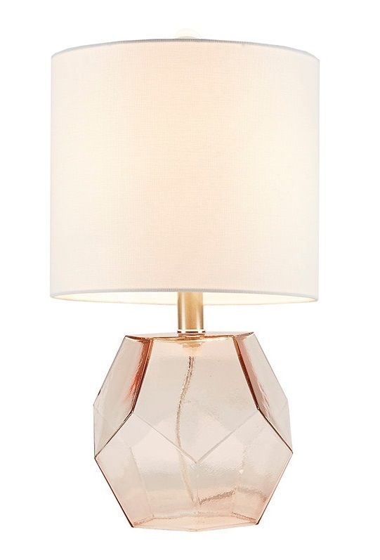 Olliix by 510 Design Bella Pink Table Lamp-1