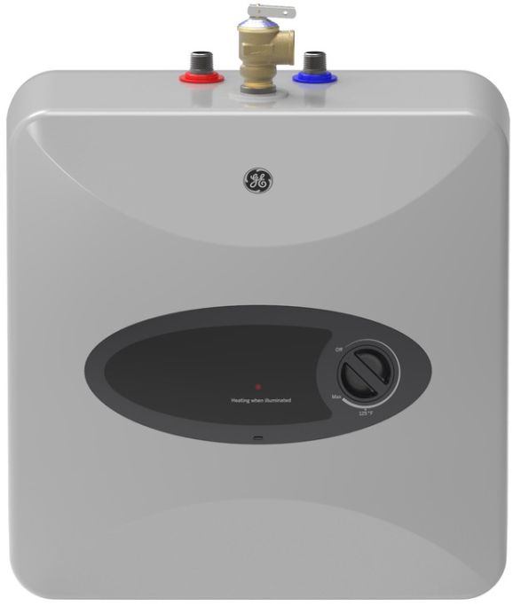 GE 6 Gallon Gray Electric Point of Use Water Heater Crossroads Appliance