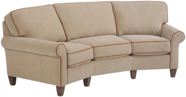 Flexsteel® Customizable Westside Leather Conversation Sofa-1