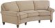 Flexsteel® Customizable Westside Leather Conversation Sofa-1