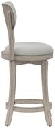 HH2 Home Sloan Aged Gray/Fog Swivel Counter Stool-2