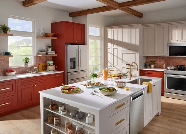 KitchenAid 36 in. 26.2 Cu. Ft. Stainless Steel French Door Refrigerator