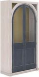 A.R.T. Furniture® Alcove Belgian Ivory/Slate Display Cabinet-0