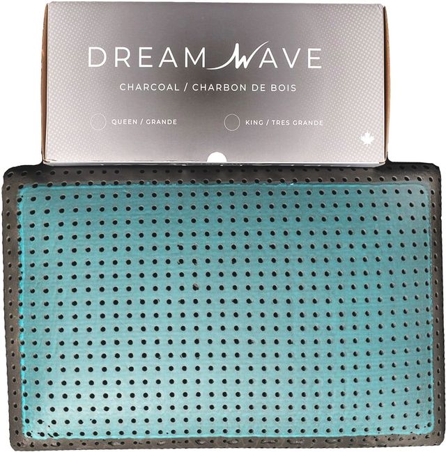 Dream Star Bedding DreamWave Collection Charcoal 5.5" King Pillow-2