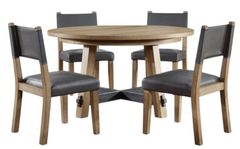 Steve Silver Co. Aubrey 5-Piece Brown Dining Set