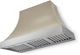 AGA Cascade 48" Fawn Wall Mounted Range Hood with Brushed Brass Trim-0